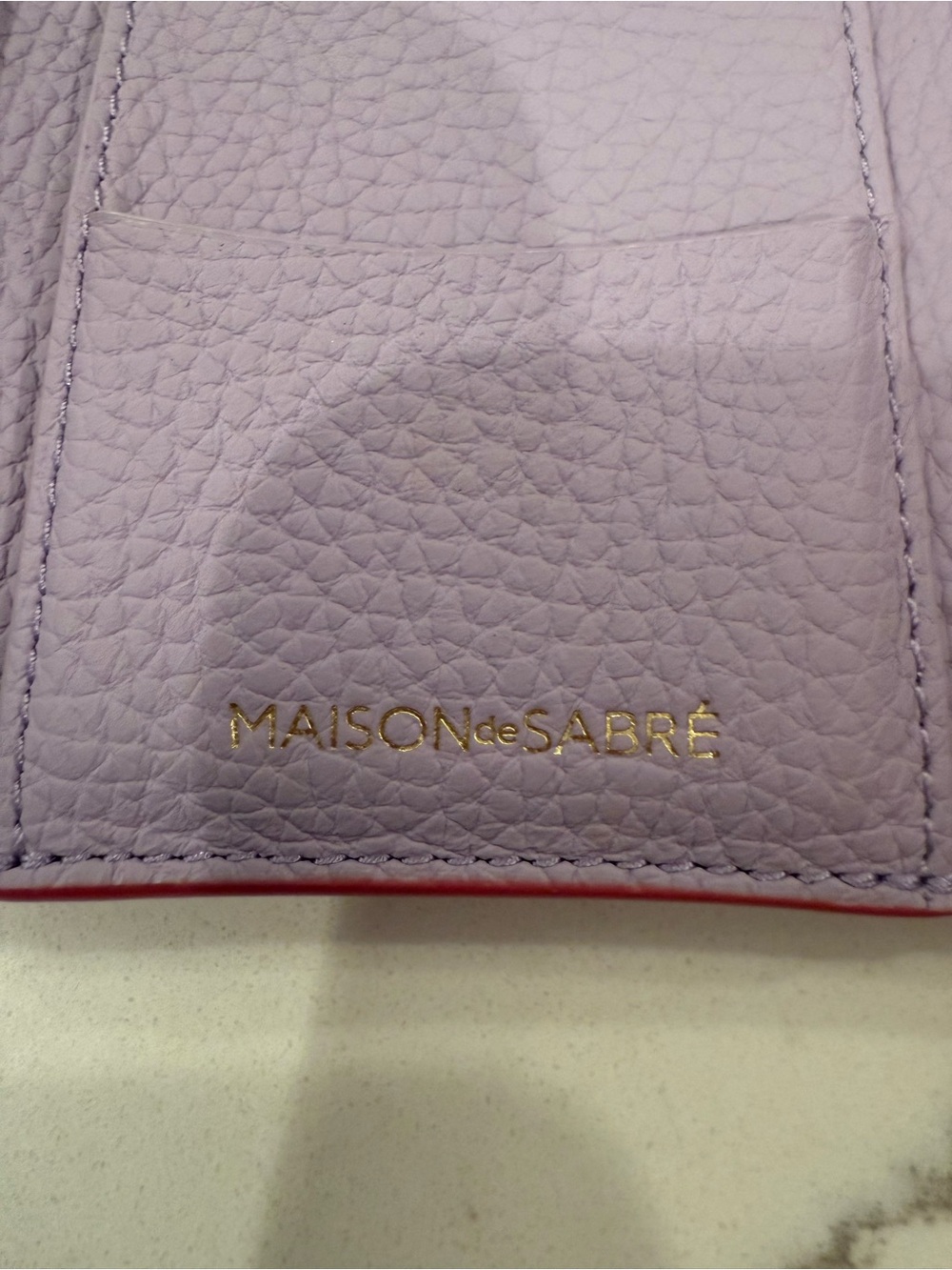 MAISON DE SABRE - The Trifold Wallet - Fuchsia Lavender - Picture 5 of 8